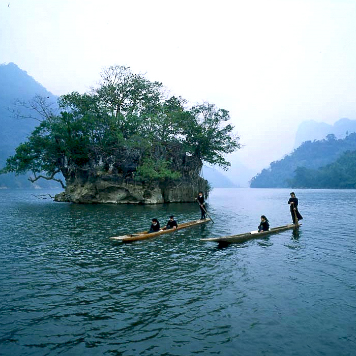 Ba Be lake in Bac Kan province
