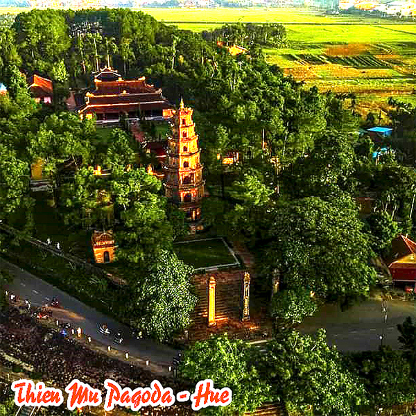 Thien Mu Pagoda - Hue Vietnam