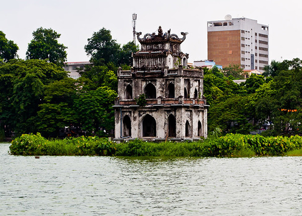 Hoan Kiem lake Hanoi