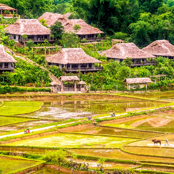 Mai Chau village in Hoa Binh