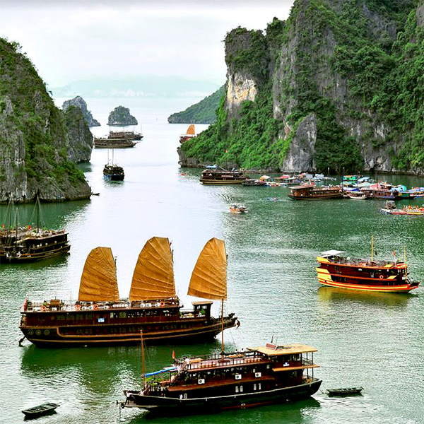 Halong bay, Quang Ninh province, Vietnam