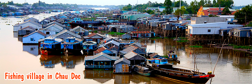 Mekong delta tour Ben Tre - Can Tho - Chau Doc